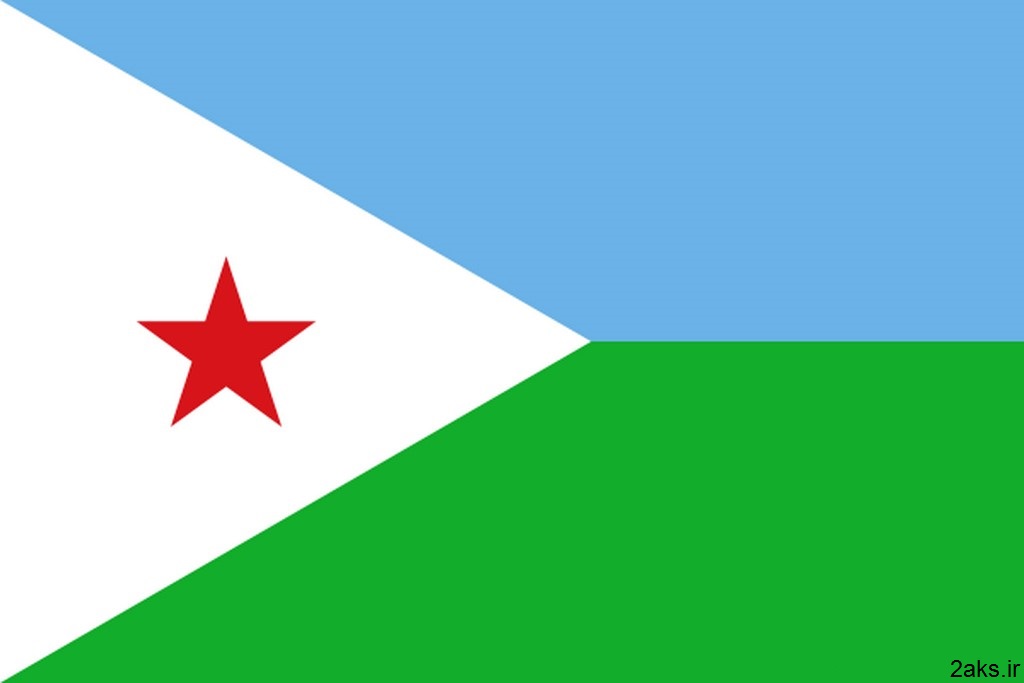 پرچم کشور جیبوتی