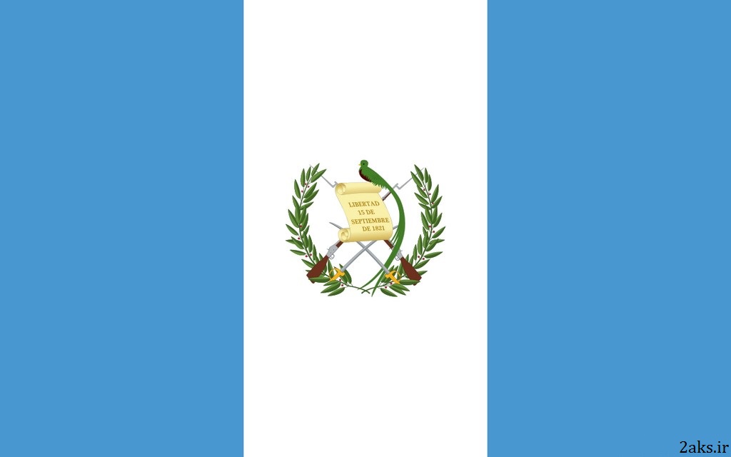 پرچم کشور گواتمالا