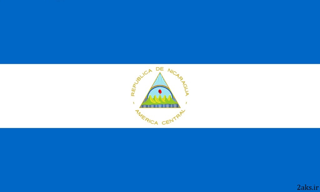 پرچم کشور نیکاراگوئه