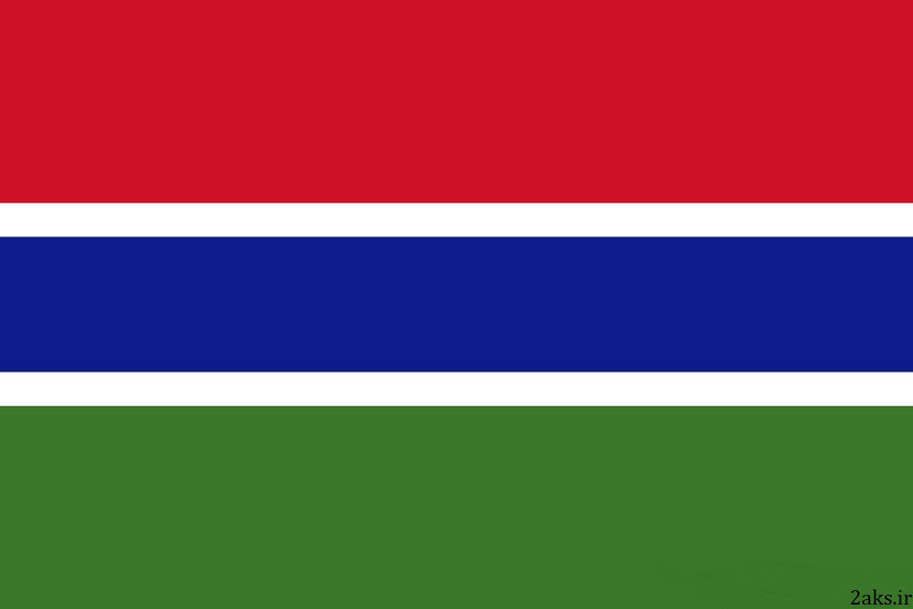 پرچم کشور گامبیا