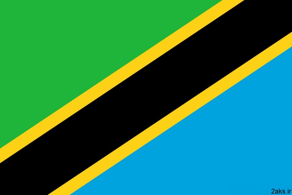 پرچم کشور تانزانیا