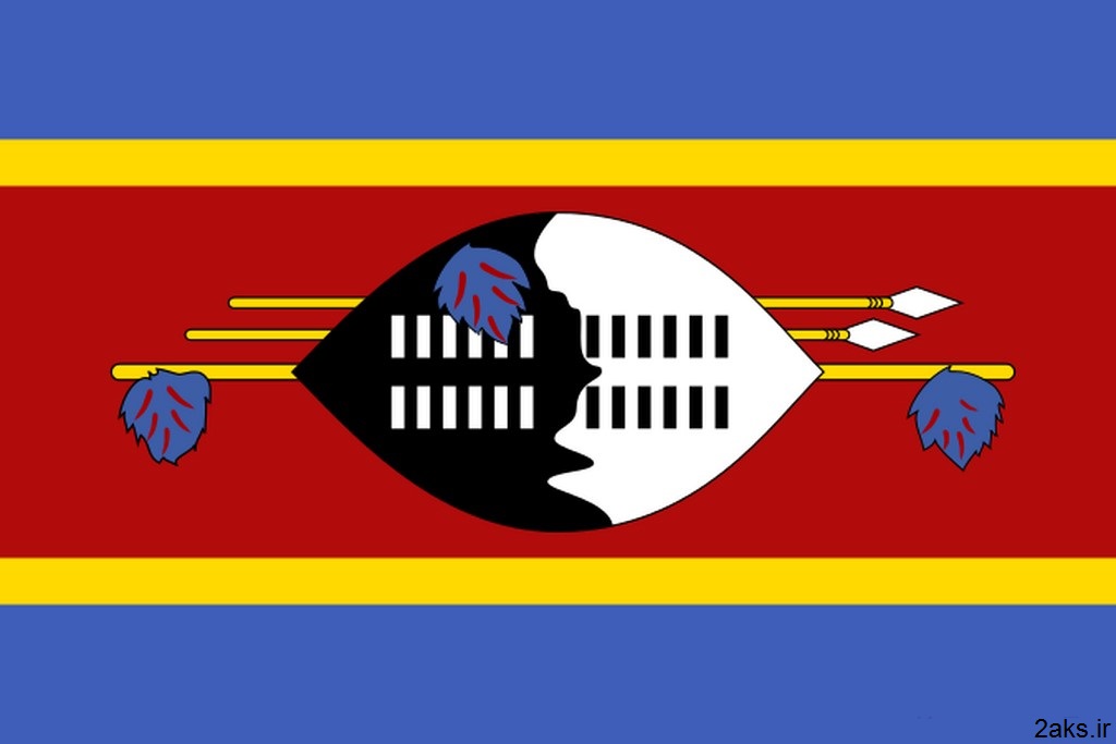 پرچم کشور سوازیلند