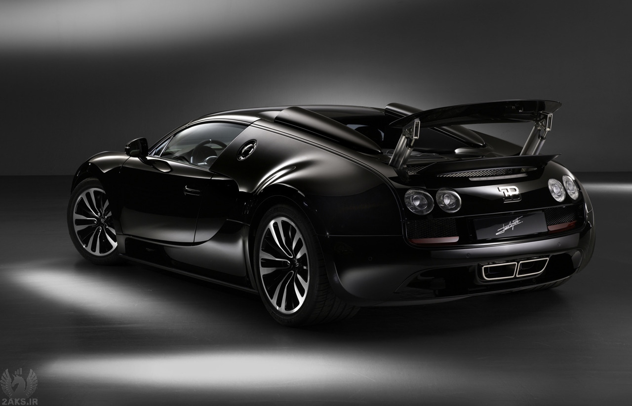 Bugatti Veyron سیاه